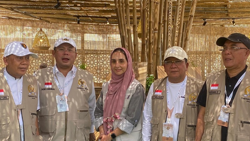 Tenda Rasa Kampung Halaman! Timwas DPR Apresiasi Nuansa Nusantara di Mina