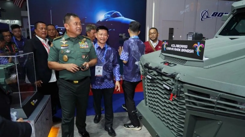 TNI AD Pamer Kekuatan Digital, Drone Killer & Alutsista Dalam Negeri