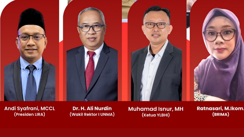 Webinar LIRA–BRIMA–UNTIRTA: Satgas Anti Premanisme Jangan Jadi Lip Service!