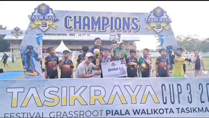 Alhamdulillah! Persigawa Mizani Juara 1 Piala Wali Kota Tasikmalaya U-10
