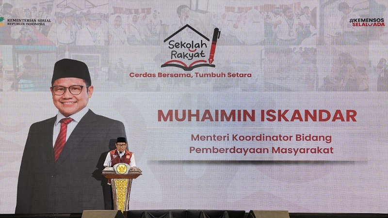 Cak Imin Gaspol! Lulusan Sekolah Rakyat Harus Berdaya dan Mandiri Menteri Koordinator Pemberdayaan Masyarakat, Muhaimin Iskandar -Humas Kemenko PMK -