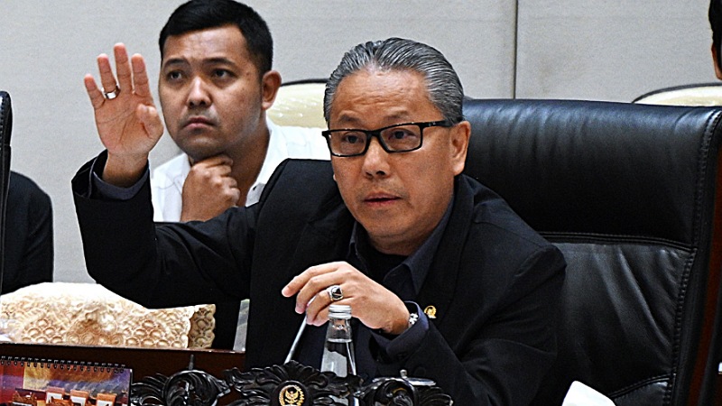 Dolfie Gebuk Pemerintah: Anggaran Pendidikan 20 Persen Cuma Janji Palsu? Wakil Ketua Komisi XI DPR RI, Dolfie Othniel Frederic Palit - Humas DPR -