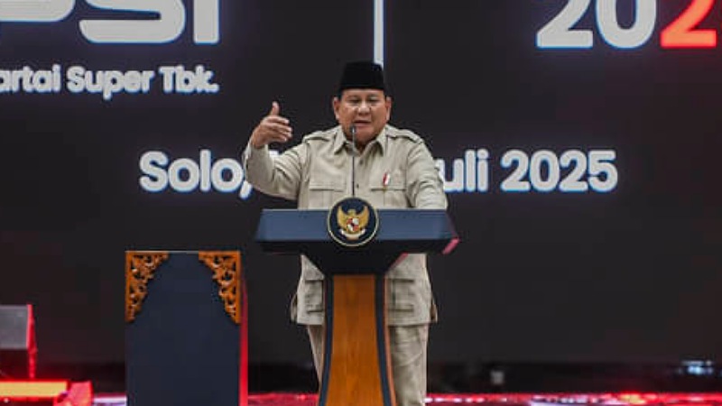 Prabowo: Partai Lain Hati-hati, PSI Baru Bawa Kekuatan Gajah!