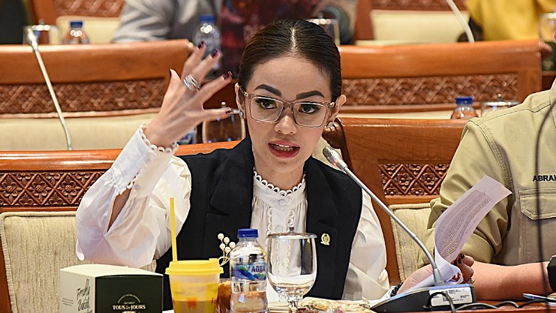 Anggota Komisi I DPR RI Andina Thresia Narang - Humas DPR -
