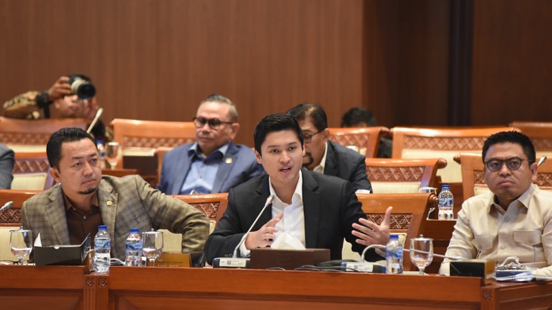 Anggota Komisi I DPR RI Rizki Aulia Rahman Natakusumah - Humas DPR -