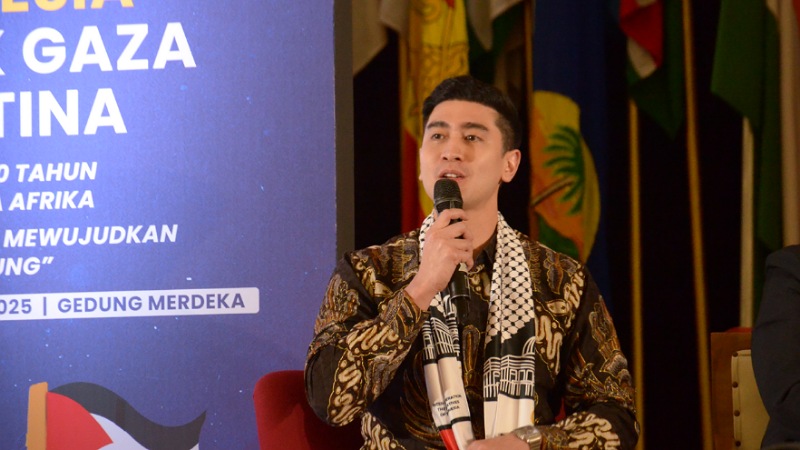 Verrell Keras di Bandung: Anak Muda Harus Jadi Garda Depan Perjuangan Palestina!