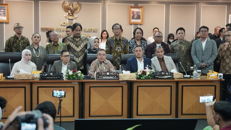DPR dan Stakeholder Musik Sepakat Selesaikan Revisi UU Hak Cipta