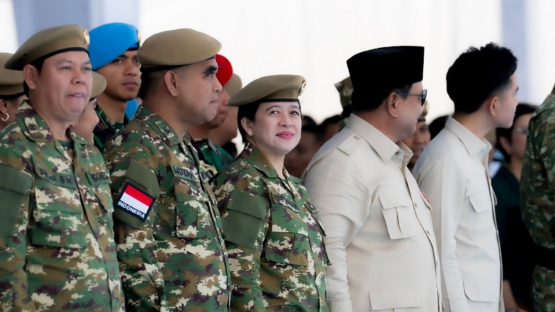Gelar Pasukan di Batujajar, Puan Tegaskan DPR Dukungan Penuh untuk TNI Ketua DPR RI Puan Maharani menghadiri Upacara Gelar Pasukan Operasional dan Kehormatan Militer 2025 di Pusat Pendidikan Kopassus, Batujajar, Jawa Barat, Minggu (10/8/2025). - Foto: X Puan Maharani -