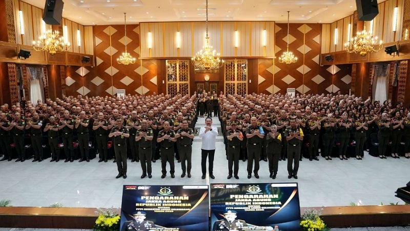 Jaksa Agung Ingatkan Marwah Institusi: Jangan Rusak Kepercayaan Publik Jaksa Agung ST Burhanudin saat membuka Pendidikan dan Pelatihan Pembentukan Jaksa (PPPJ) di Jakarta, Rabu (27/8/2025) - Foto: Humas Kejagung -