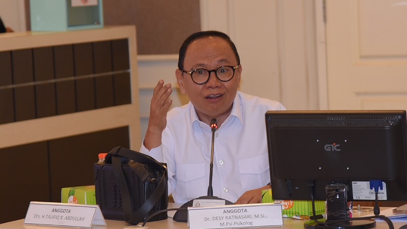 Komisi I DPR RI Dorong Transformasi Pendidikan di Akademi AL Anggota Komisi I DPR RI, Taufiq R Abdullah - Humas DPR -