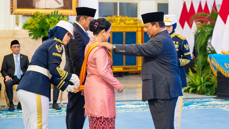 Langsung dari Istana, Puan Maharani Kantongi Penghargaan Tertinggi Negara untuk Kedua Kalinya