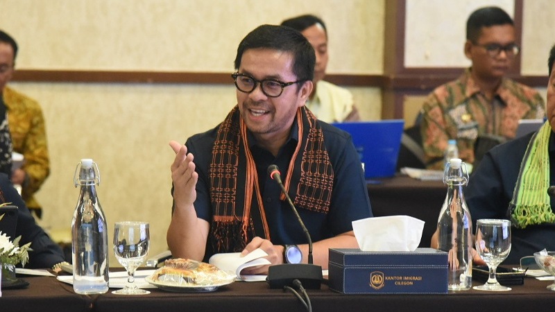 Marinus Gea Soroti Lonjakan WNA di Banten: Data Imigrasi & Tenaga Kerja Tidak Sinkron! Anggota Komisi XIII DPR RI, Marinus Gea - Humas DPR -