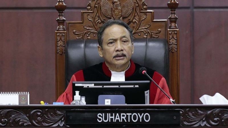 Ketua MK Suhartoyo - Repro -