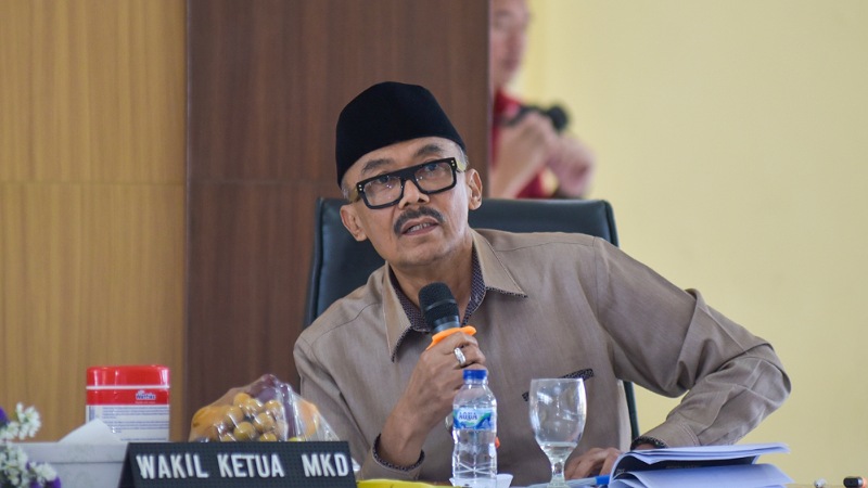 MKD DPR RI Perkuat Garda Etika Lewat Sinergi dengan APH Wakil Ketua Mahkamah Kehormatan Dewan (MKD) DPR RI, Agung Widyantoro - Humas DPR -