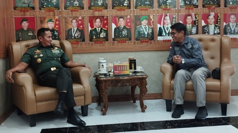 PJS Jalin Sinergi dengan Pussenif TNI-AD