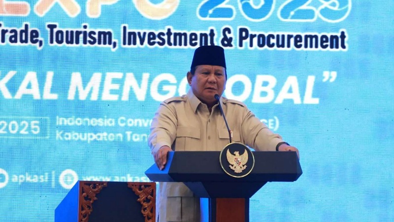 Prabowo Tegaskan Tidak Kompromi Dengan Pengusaha Nakal Presiden Prabowo Subianto - Istimewa -