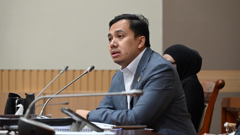 Anggota Komisi III DPR RI, Gilang Dhielafararez - Humas DPR -