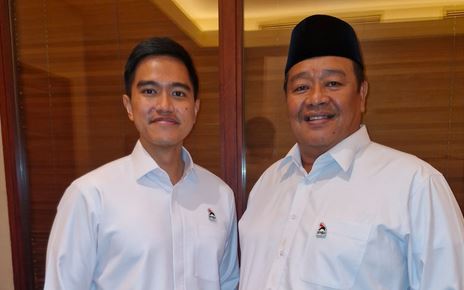 Ketua Umum DPP PSI Kaesang Pangarep - Ketua Bidang Politik DPP PSI Bestari Barus