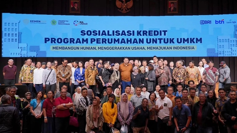 Kembali ke Kampus! Menteri Ara Sosialisasikan Kredit Program Perumahan di UNPAR Sosialisasi Program Kredit Perumahan Rakyat di UNPAR - Foto: Ig Maruarar Sirait -