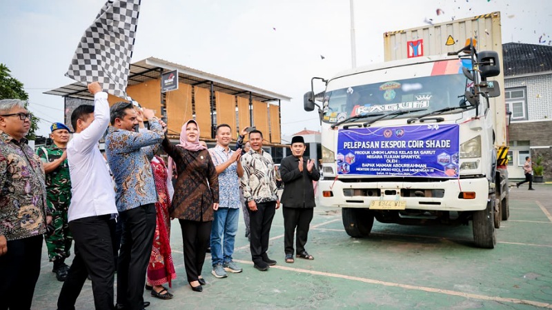 Lapas Garut Ekspor Coir Shade ke Spanyol, Menteri UMKM Angkat Jempol!