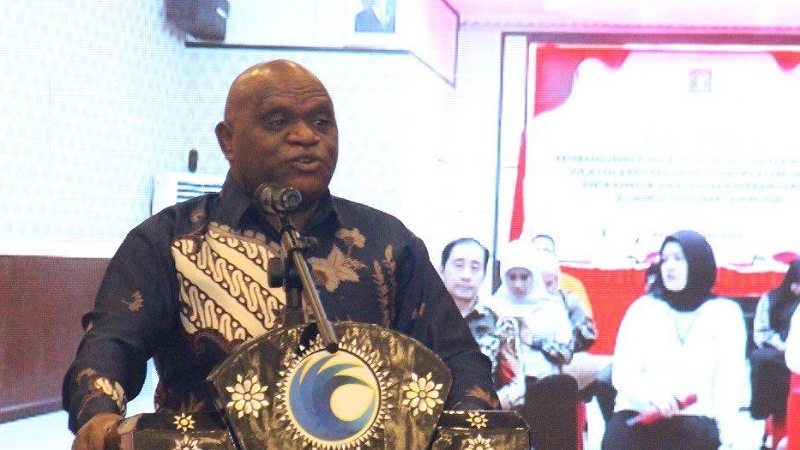 Menteri Hak Asasi Manusia (HAM) Natalius Pigai - Humas Kementerian HAM -