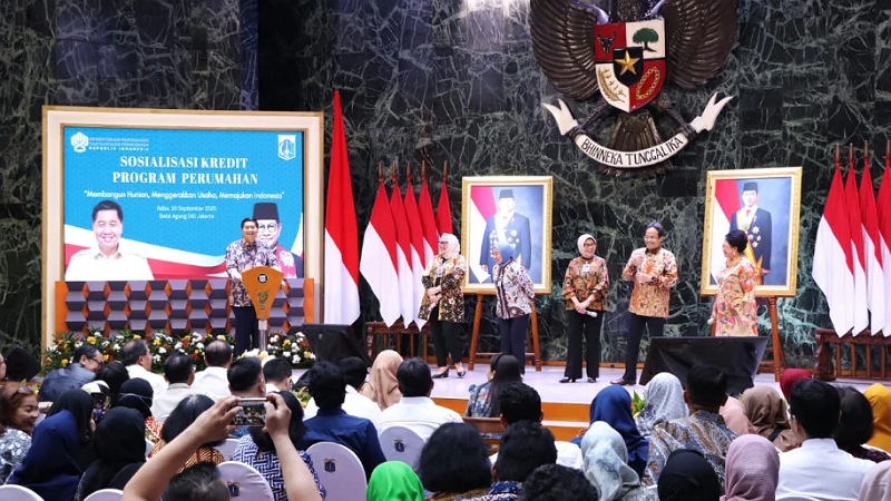 Menteri PKP dan Gubernur DKI Kompak Dukung KUR Perumahan untuk Rakyat