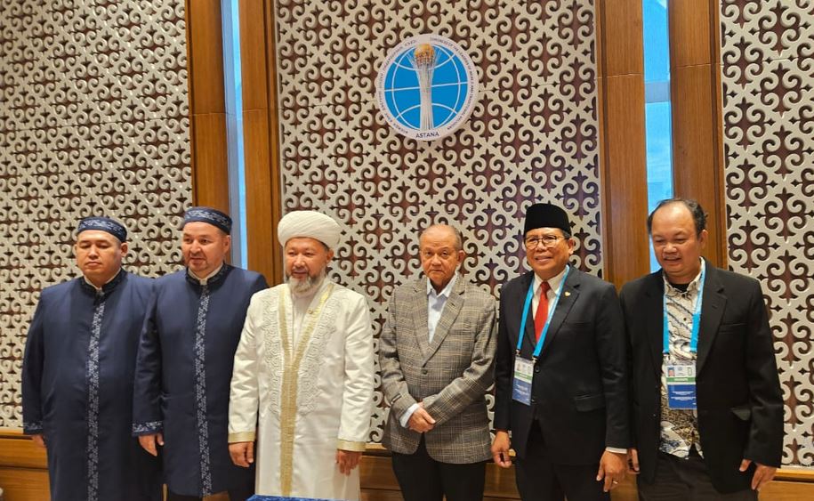MUI dan Mufti Kazakhstan Jalin Kerja Sama Dakwah Islam Rahmatan Lil Alamin