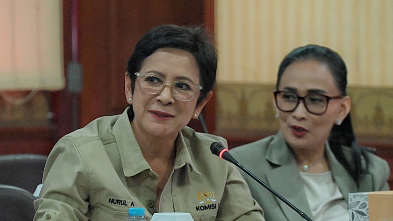 Nurul Arifin Usulkan Cyber Defense Jadi Materi Wajib di Sesko TNI Anggota Komisi I DPR RI Nurul Arifin - Humas DPR -