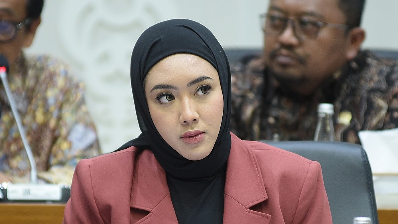 Pertanyakan Langkah Kemnaker! Cindy Soroti Validitas Pendataan PRT dalam RUU PPRT Anggota Badan Legislasi (Baleg) DPR RI, Cindy Monica Salsabila Setiawan - Humas DPR -