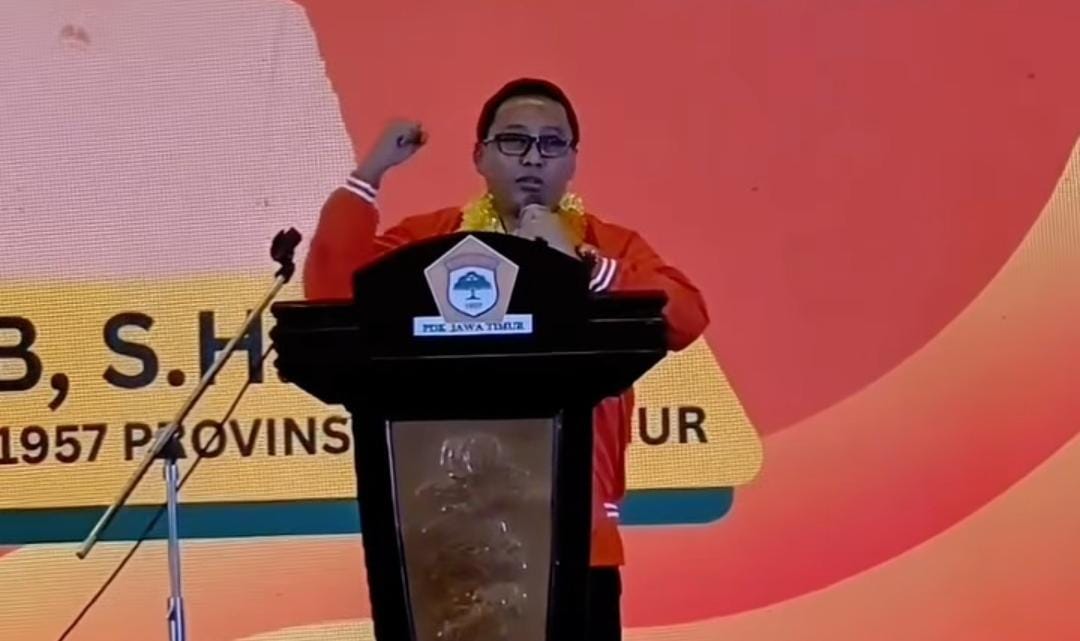 Pimpin Kosgoro 1957 Jatim, Ahmad Labib Gaungkan Semangat Solidaritas: Tiji Tibeh<i>!</i> Ketua PDK Kosgoro 1957 Jawa Timur Ahmad Labib