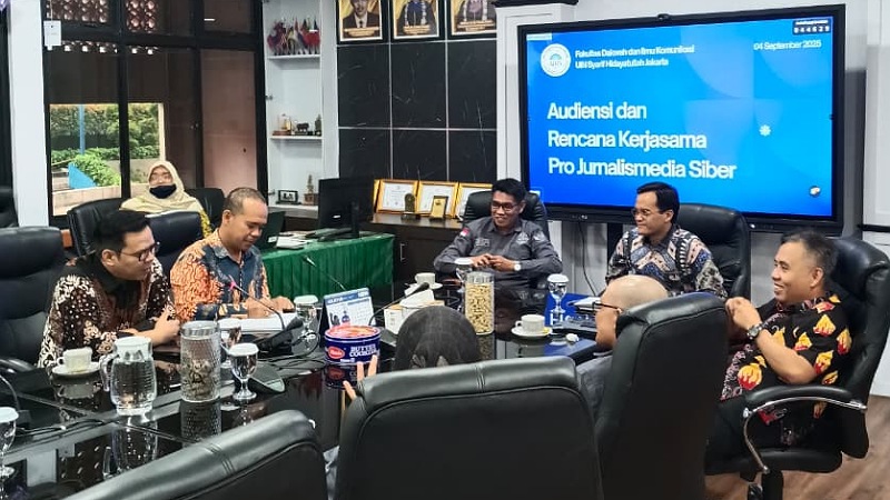 PJS dan Fidkom UIN Jakarta Jalin Sinergi Strategis Lahirkan Jurnalis Kompeten!