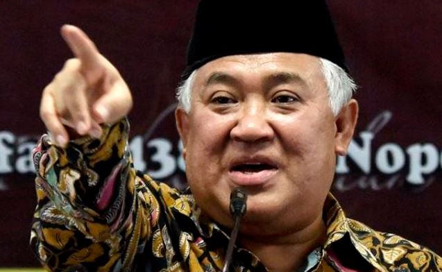 Prof. M. Din Syamsuddin - Istimewa -