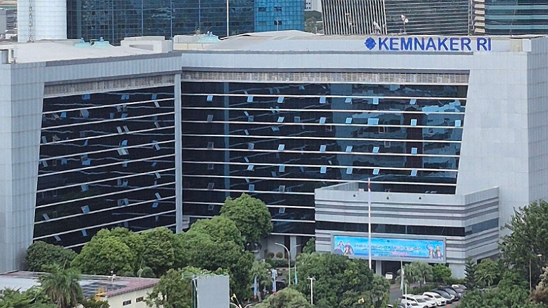 Gedung Kemnaker - Repro -