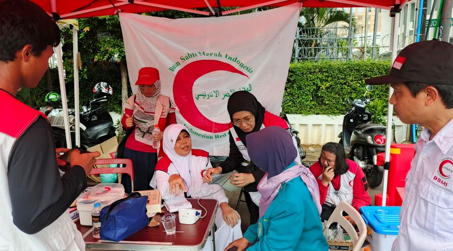 BSMI Terjunkan Relawan Medis dalam Aksi "Indonesia Melawan Genosida" di Jakarta
