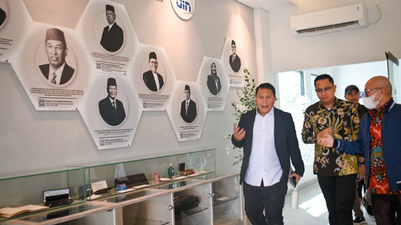 DPR Galang Sinergi Dengan Kampus Siapkan IEU-CEPA & AKSESI OEC Ketua Badan Kerja Sama Antar-Parlemen (BKSAP) DPR RI, Mardani Ali Sera saat kunker ke UIN Jakarta - Humas DPR -