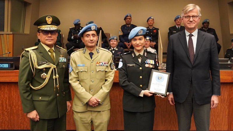 Gokil! Polwan Indonesia Sabet Gelar Polisi Wanita Terbaik se-Dunia dari PBB
