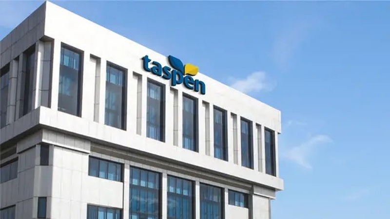 Ilustrasi Gedung PT Taspen - Repro -