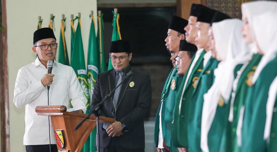 Lantik Pengurus LASQI NJ Bandung, Kiai Maman Galakkan Dakwah Berbasis Budaya