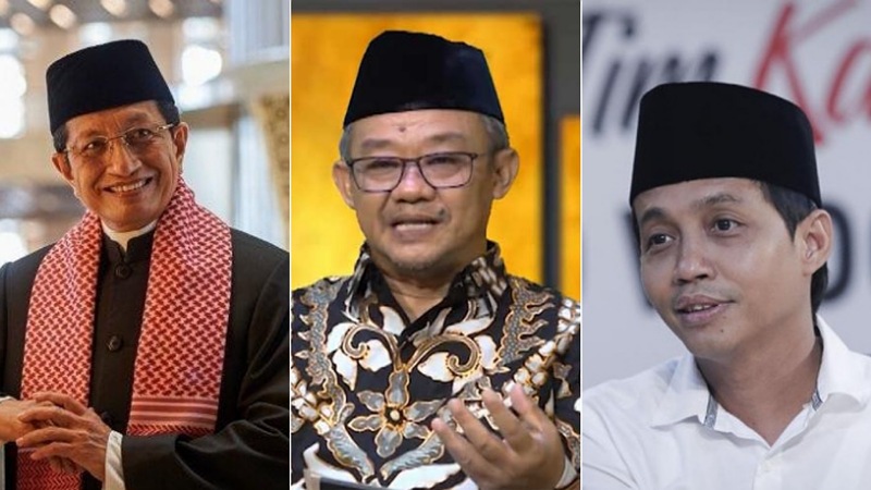 Tiga Tokoh IKALUIN Jakarta Jadi Menteri Terbaik Setahun Prabowo-Gibran, Direktur Brima: Tepat! Menag Nasaruddin Umar, Mendikdasmen Abdul Mu'ti, dan Raja Juli Antoni jadi menteri terbaik setahun pemerintahan Prabowo-Gibran - Repro -