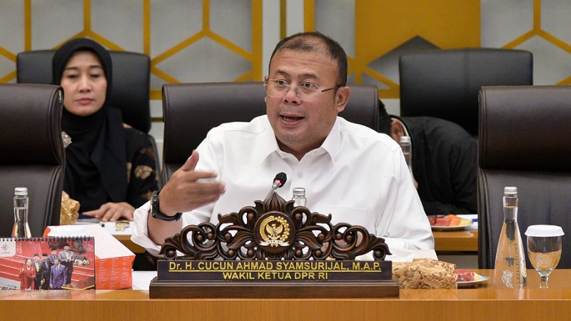 Wakil Ketua DPR RI Cucun Ahmad Syamsurijal - Humas DPR -