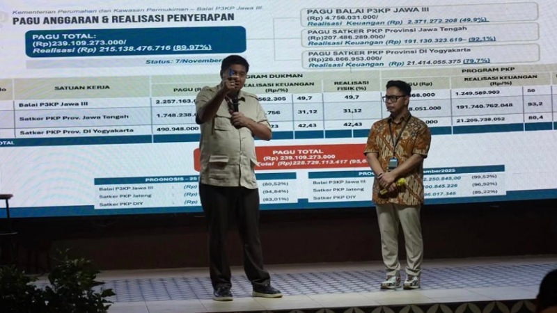 BP3KP Jawa III Tembus Serapan Anggaran 89%! Ara: Kerja Tim, Bukan Superman!