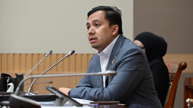 Anggota Komisi III DPR RI Gilang Dhielafararez - Humas DPR RI -