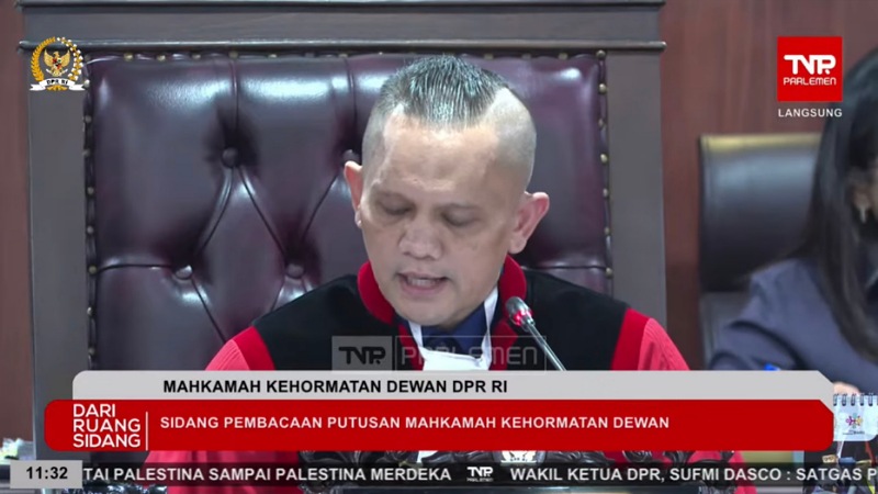 Ketua MKD Nazaruddin Dek Gam - Repro -