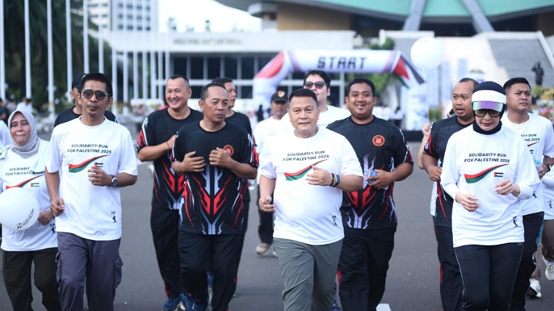 Solidarity Run for Palestine, Suara Senayan Menggema — Indonesia Tegaskan Komitmen!