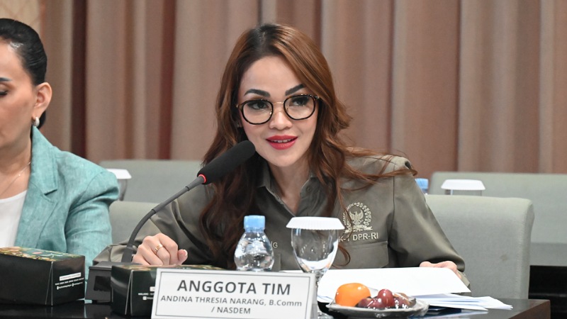Anggota Komisi I DPR RI, Andina Thresia Narang - Humas DPR -