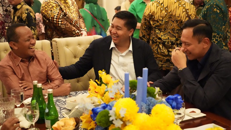 Dari Aktivis, Ketum Parpol hingga Menteri: Open House Natal di Rumah Ara Jadi Ajang Persatuan