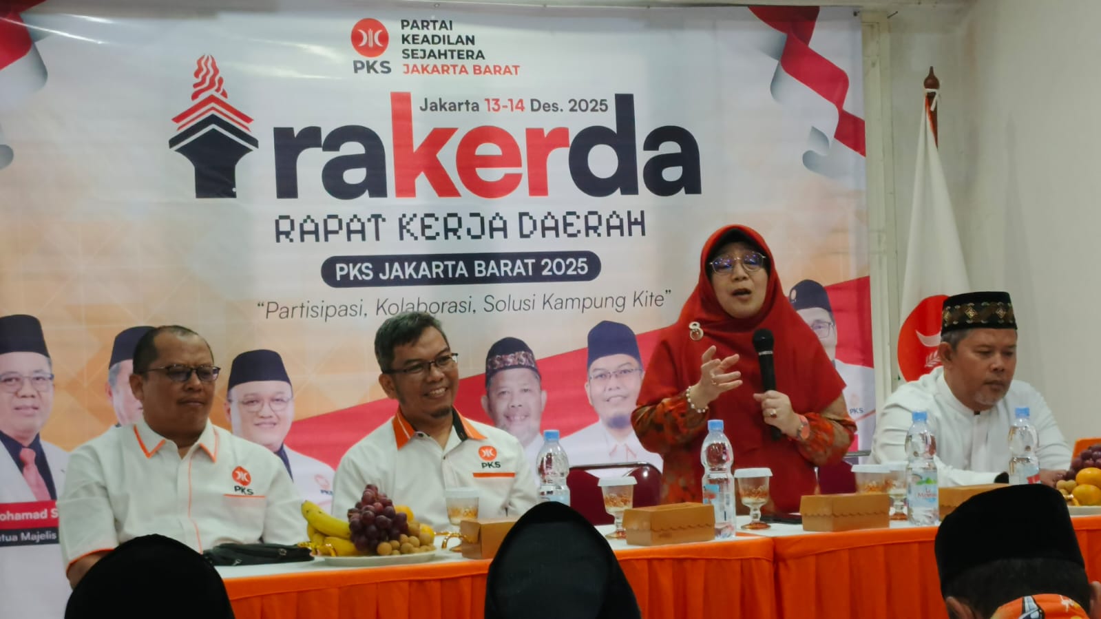 Di Rakerda PKS Jakbar, Aleg Hj. Solikhah Bicara 5 Prinsip Organisasi yang Harus Dipegang