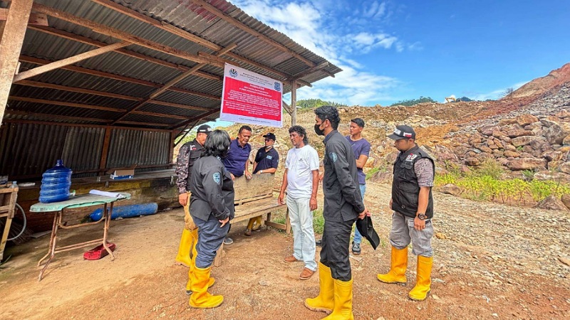 KLH Segel 5 Tambang di Sumbar, Diduga Picu Banjir Batang Kuranji!