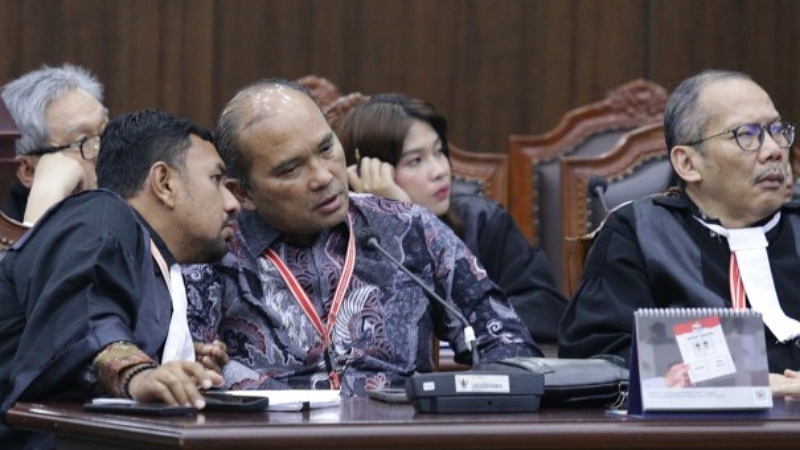 Pemohon gugatan UU Tipikor - Humas MK -