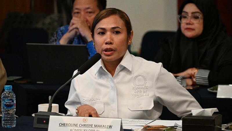 Anggota Komisi XII DPR RI Cheroline Chrisye Makalew - Humas DPR -
